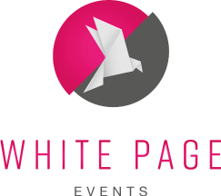 White Page Events Logo